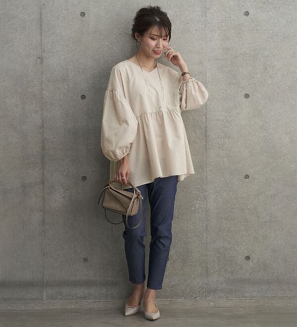 BELLUNA（ベルーナ）の「ペプラムチュニック（チュニック）」｜詳細画像