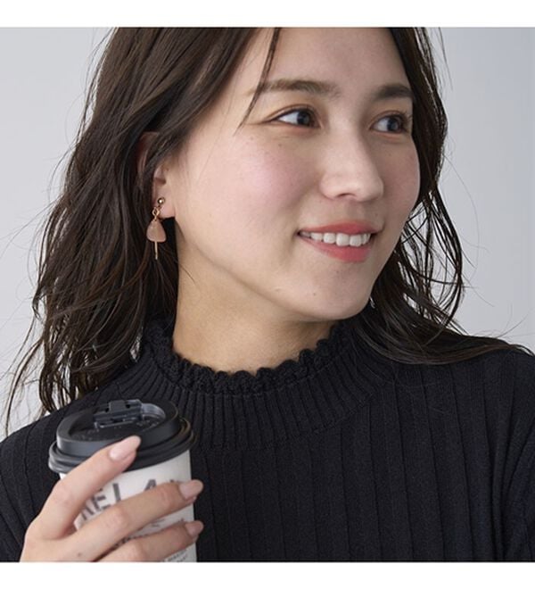 BELLUNA（ベルーナ）の「ウール入りウォッシャブルセーター（ニット・セーター）」｜詳細画像