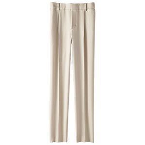 BELLUNA（ベルーナ）の「ウール調素材美脚テーパードパンツ（テーパードパンツ）」｜アイボリー