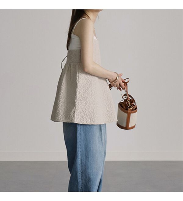 ふくれジャカードキャミブラウス - ベルーナ【公式】