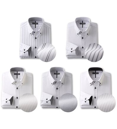 「【５枚セット】品質自慢！形態安定メンズワイシャツ（メンズワイシャツ）」