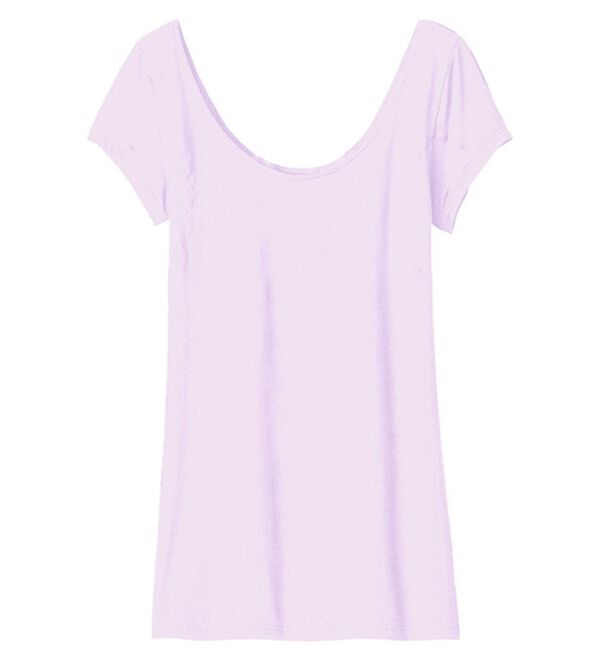 LAVIENNE（ラヴィエンヌ）の「ひんやり汗取りインナー　オフショルダー＜ラヴィクール＞（肌着・インナーウェア）」｜ラベンダー オフショル