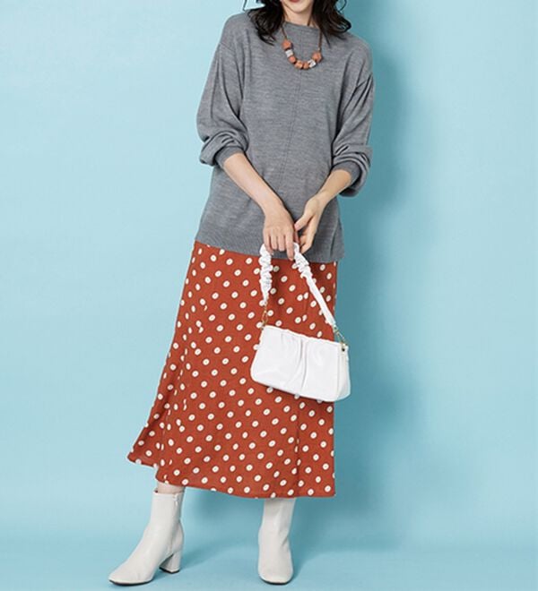 BELLUNA（ベルーナ）の「ふんわりカシミヤタッチニットプルオーバー（ニット・セーター）」｜詳細画像