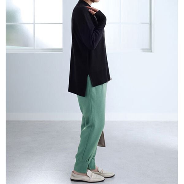 BELLUNA（ベルーナ）の「ツイル素材パンツ（フルレングスパンツ）」｜詳細画像