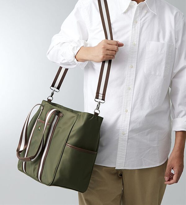 「＜アーノルドパーマー＞旅を支える軽やかトート（メンズトートバッグ）」｜詳細画像