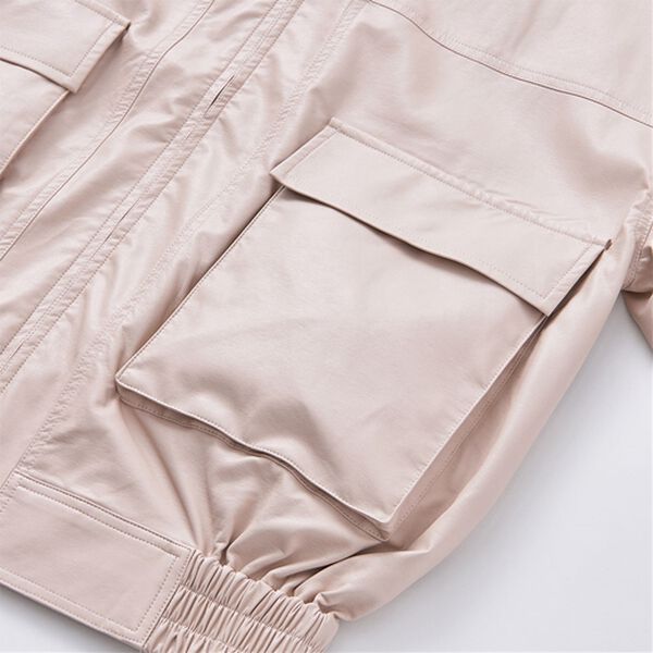 RANAN（ラナン）の「フェイクレザーブルゾン（ブルゾン）」｜詳細画像