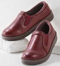 BELLUNA（ベルーナ）の「幅広ふわふわクッションのスリッポン靴（スリッポン）」