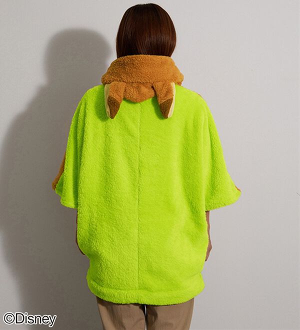 BELLUNA（ベルーナ）の「＜Ｄｉｓｎｅｙ＞【ズートピア（ニック）】両面ボアポンチョ（パジャマ・ルームウェア）」｜詳細画像