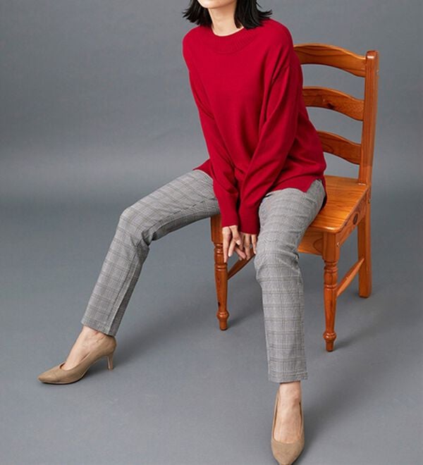 BELLUNA（ベルーナ）の「ウルトラ美脚！ストレッチパンツ（フルレングスパンツ）」｜詳細画像