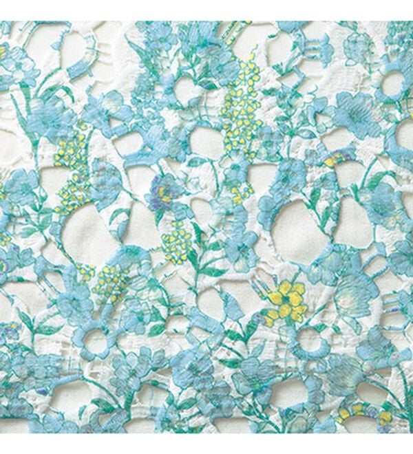 BELLUNA（ベルーナ）の「花柄プリントレースカーディガンアンサンブル（アンサンブル）」｜詳細画像