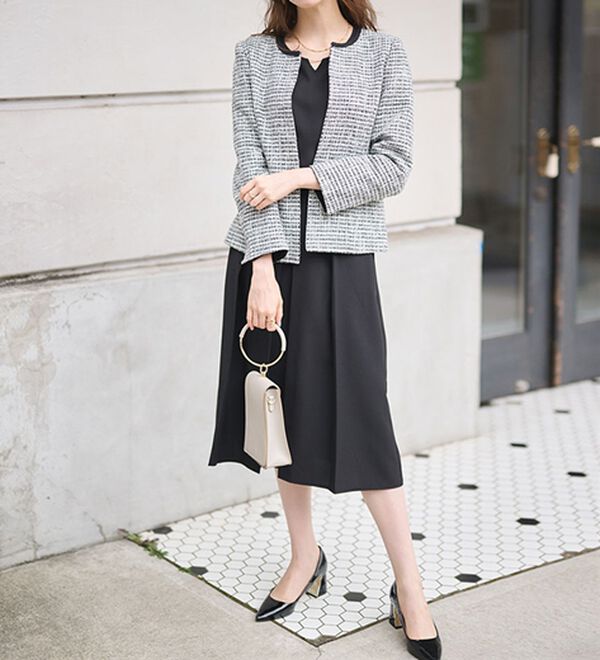 RANAN（ラナン）の「【４点セット】洗える！選べるボトムスーツセット（パンツスーツ）」｜詳細画像