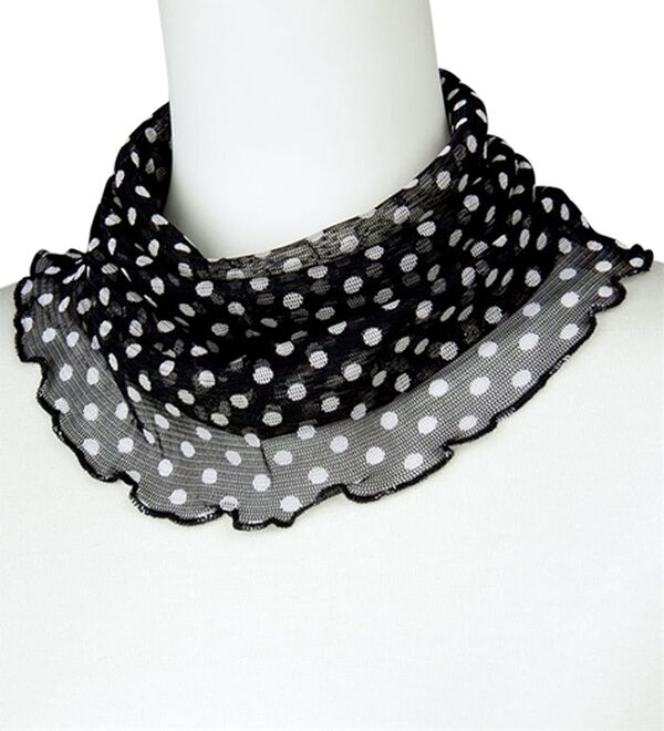 「【３柄組】シルク１００％ネックカバー（その他ファッション小物）」｜詳細画像