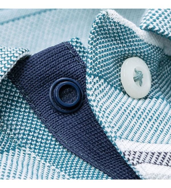 「＜デコイ＞こだわり設計！大人の夏長袖ポロシャツ（メンズポロシャツ）」｜詳細画像