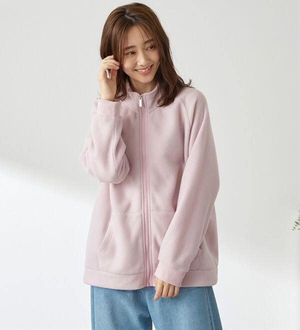 BELLUNA（ベルーナ）の「毎日着られる！快適フリースジップジャケット（その他カーディガン）」｜詳細画像