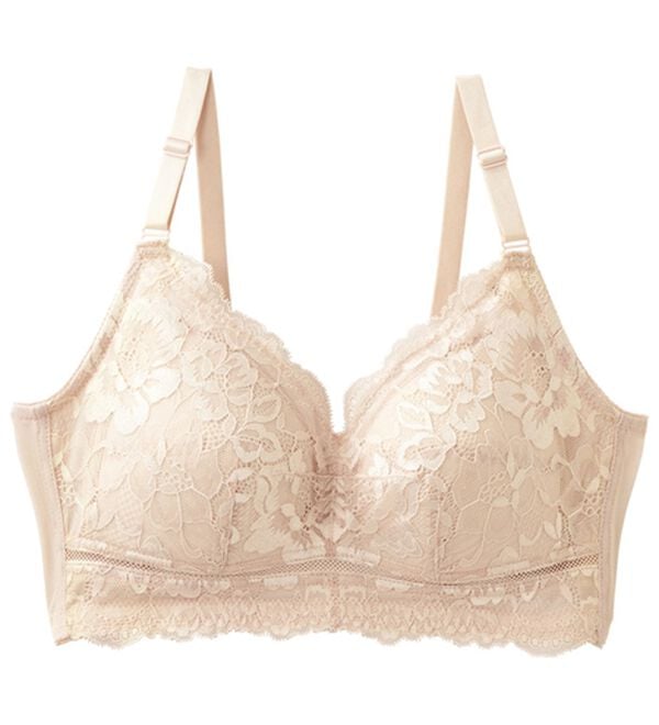 LAVIENNE（ラヴィエンヌ）の「【３色組】楽に華やかシルエットブラ（ブラジャー）」｜詳細画像