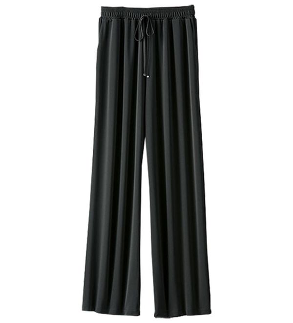 BELLUNA（ベルーナ）の「シャリさら！快適ドロストワイドパンツ（ワイドパンツ・ガウチョ）」｜詳細画像