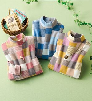 ルフラン（ルフラン）の「【３色組】ほっこり華やぎプルオーバー（カットソー）」｜詳細画像