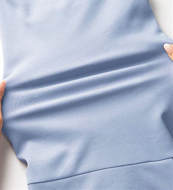 BELLUNA（ベルーナ）の「ジョーゼット素材タック使いＴブラウス（ブラウス）」｜詳細画像