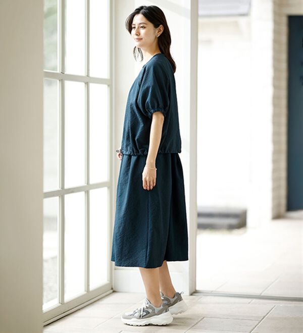 ルフラン（ルフラン）の「お買得＊活躍ブルゾン＆ワンピ（ブラウススーツ）」｜詳細画像