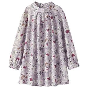 BELLUNA（ベルーナ）の「テンセル（ＴＭ）繊維・コットンプリントブラウス（ブラウス）」｜ぼかし花柄(ラベンダー)