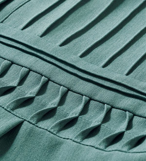 ルフラン（ルフラン）の「上品で軽やかタックジャケット＜カレガンス＞（その他ジャケット）」｜詳細画像
