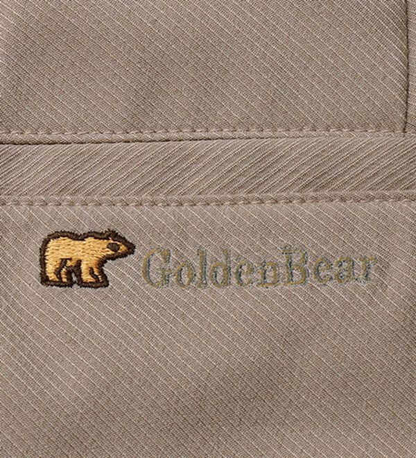 「＜ゴールデンベア＞しなやかミックス調カルゼスラックス（メンズスラックス）」｜詳細画像