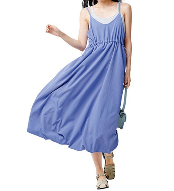 RANAN（ラナン）の「バルーン使いキャミワンピース（その他ワンピース）」｜ライトパープル