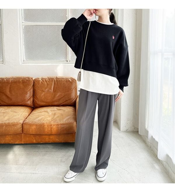 GeeRA（ジーラ）の「【Ｕ．Ｓ．ＰＯＬＯ　ＡＳＳＮ】ショートスウェット（トレーナー・スウェット）」｜詳細画像