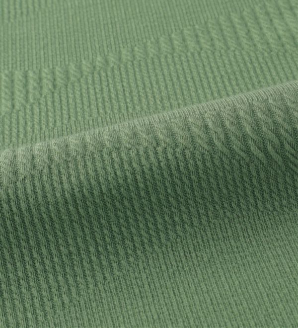 BELLUNA（ベルーナ）の「波柄ジャカード素材裾ボタンチュニック（チュニック）」｜詳細画像