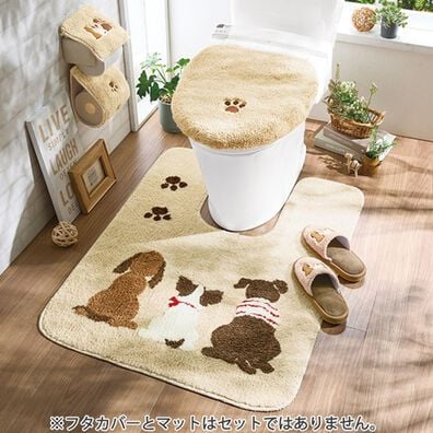 「スリードッグ・スリーキャットトイレタリー（トイレマット）」