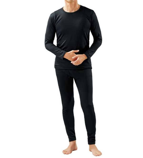 「＜ＢＶＤ＞瞬暖（Ｒ）グリッドテック上下組（メンズ肌着・インナーウェア）」｜詳細画像