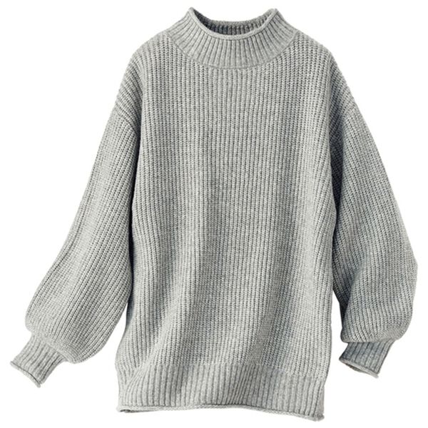 BELLUNA（ベルーナ）の「エコ素材メランジニットプルオーバー（ニット・セーター）」｜詳細画像