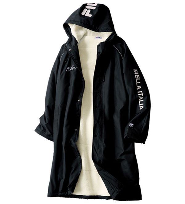 「＜フィラ＞ハイブリッドダウン裏ボアコート（メンズコート）」｜詳細画像