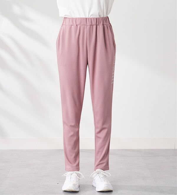 BELLUNA（ベルーナ）の「＜ＥＬＬＥ　Ａｃｔｉｖｅ＞ハニカムメッシュ素材ジャージパンツ（その他パンツ）」｜詳細画像