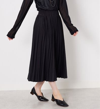 BELLUNA（ベルーナ）の「洗っても形が崩れにくい！プリーツスカート（ロングスカート）」