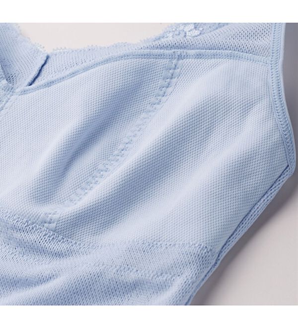 「【３色組】抗菌防臭・やわらかメッシュブラキャミ（肌着・インナーウェア）」｜詳細画像