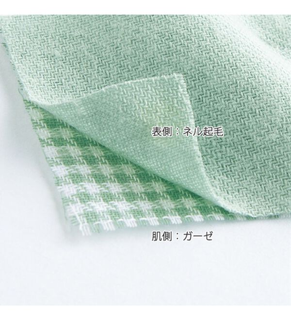 LAVIENNE（ラヴィエンヌ）の「あったか肌側綿１００％ガーゼパジャマ（パジャマ・ルームウェア）」｜詳細画像