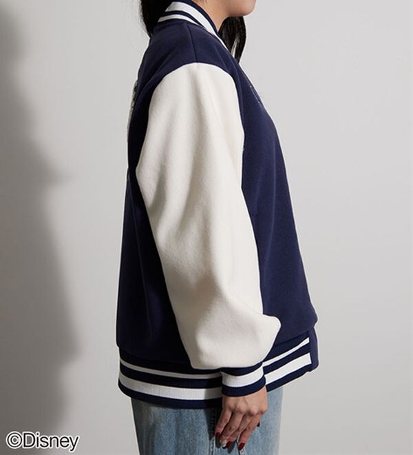 BELLUNA（ベルーナ）の「＜Ｄｉｓｎｅｙ＞【１０１匹わんちゃん】フリースボンディングスタジャン（ハーフコート）」｜詳細画像