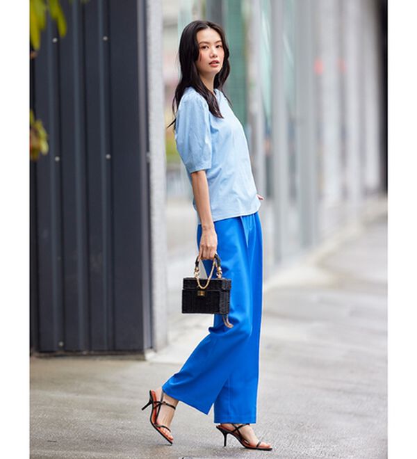 RANAN（ラナン）の「機能付！パワーショルダープルオーバー（カットソー）」｜詳細画像