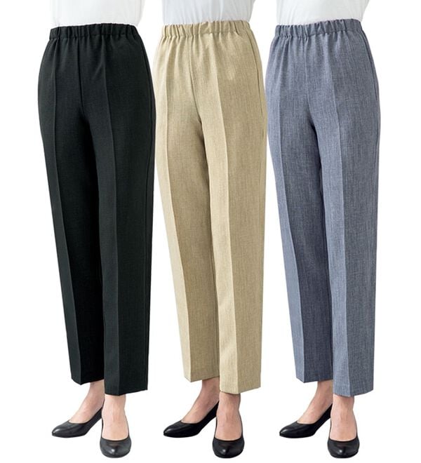 ルフラン（ルフラン）の「【３本組】日本製さら快！吸水速乾パンツ（テーパードパンツ）」｜詳細画像