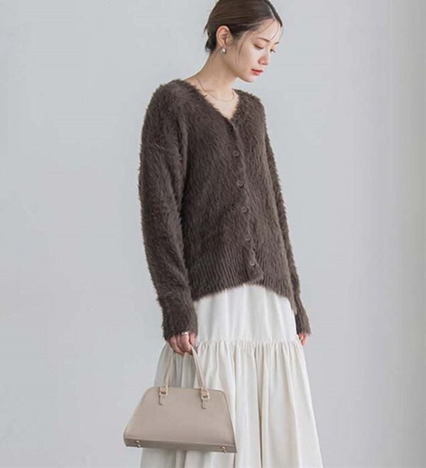 Pierrot（ピエロ）の「シャギーニットカーディガン（ニットカーディガン）」｜詳細画像