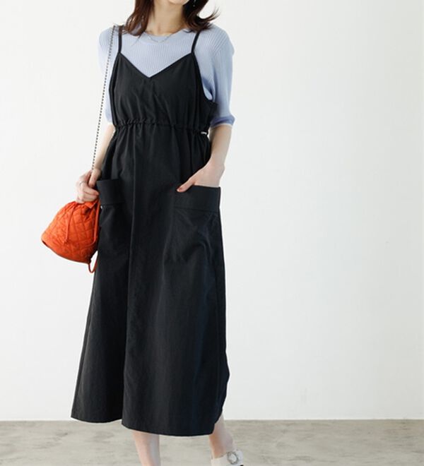 GeeRA（ジーラ）の「ミリタリーナイロンジャンパースカート（ロングスカート）」｜詳細画像