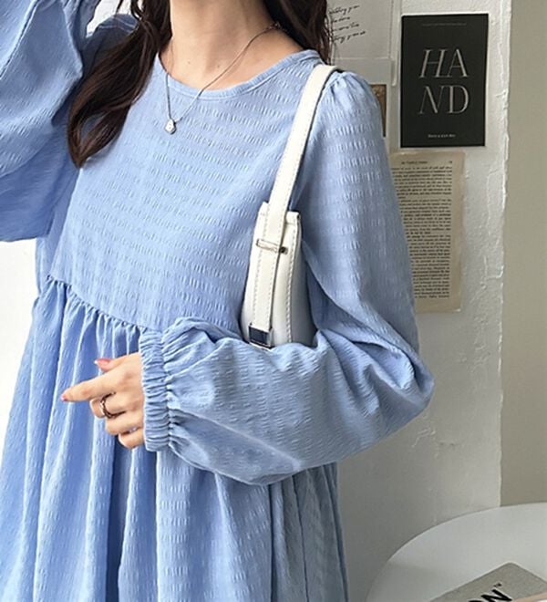 GeeRA（ジーラ）の「前後２ＷＡＹリボンペプラムチュニック（チュニック）」｜詳細画像