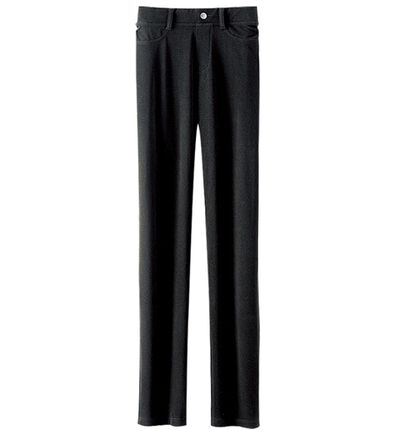 BELLUNA（ベルーナ）の「伸びる！ひんやりニットデニムパンツ（フルレングスパンツ）」