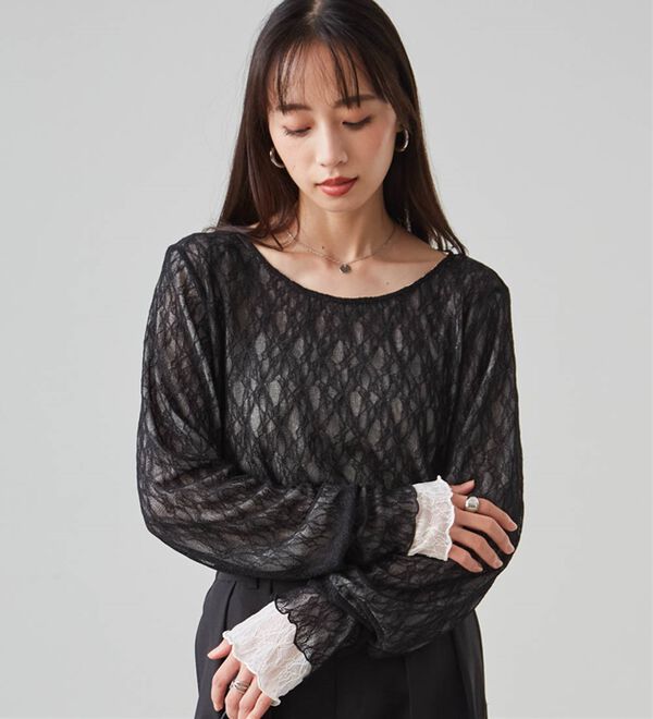 リバーシブルシアーレースT - ベルーナ【公式】