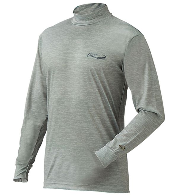 「【３色組】＜クロコダイル＞夏・快適！氷撃冷感（Ｒ）ハイネック３色組（メンズ肌着・インナーウェア）」｜詳細画像