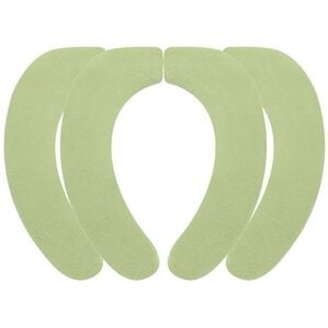 「おくだけふんわり便座シート　２組セット（便座カバー）」｜プレミアムグリーン