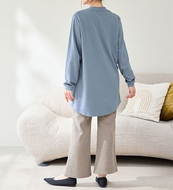 BELLUNA（ベルーナ）の「【メルティポンチ】プリントチュニック（チュニック）」｜詳細画像