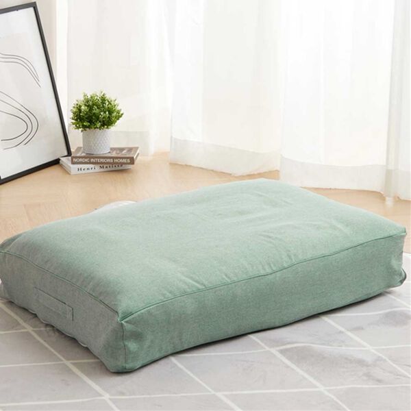 iellio（イエリオ）の「クッションにもなる布団収納ケース＜洋服収納・布団収納袋・クッション・腰あて・便利・見せる収納＞（クローゼット・押入収納）」｜詳細画像