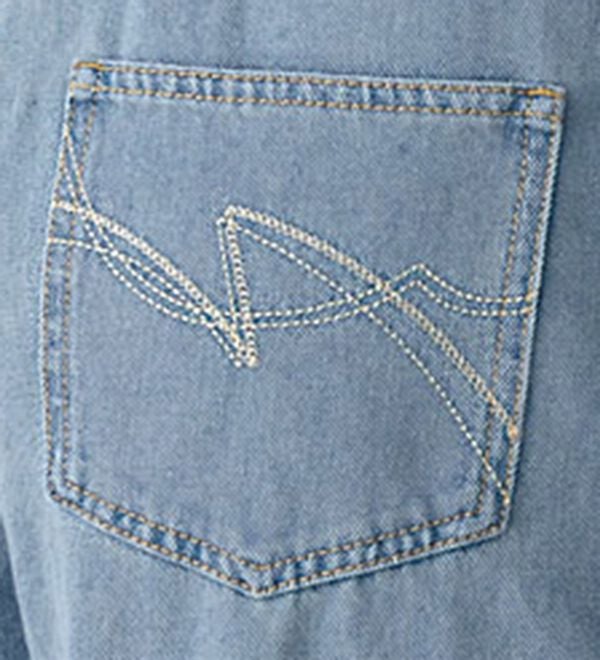 BELLUNA（ベルーナ）の「煌めきストーンカーブデニムパンツ（フルレングスパンツ）」｜詳細画像